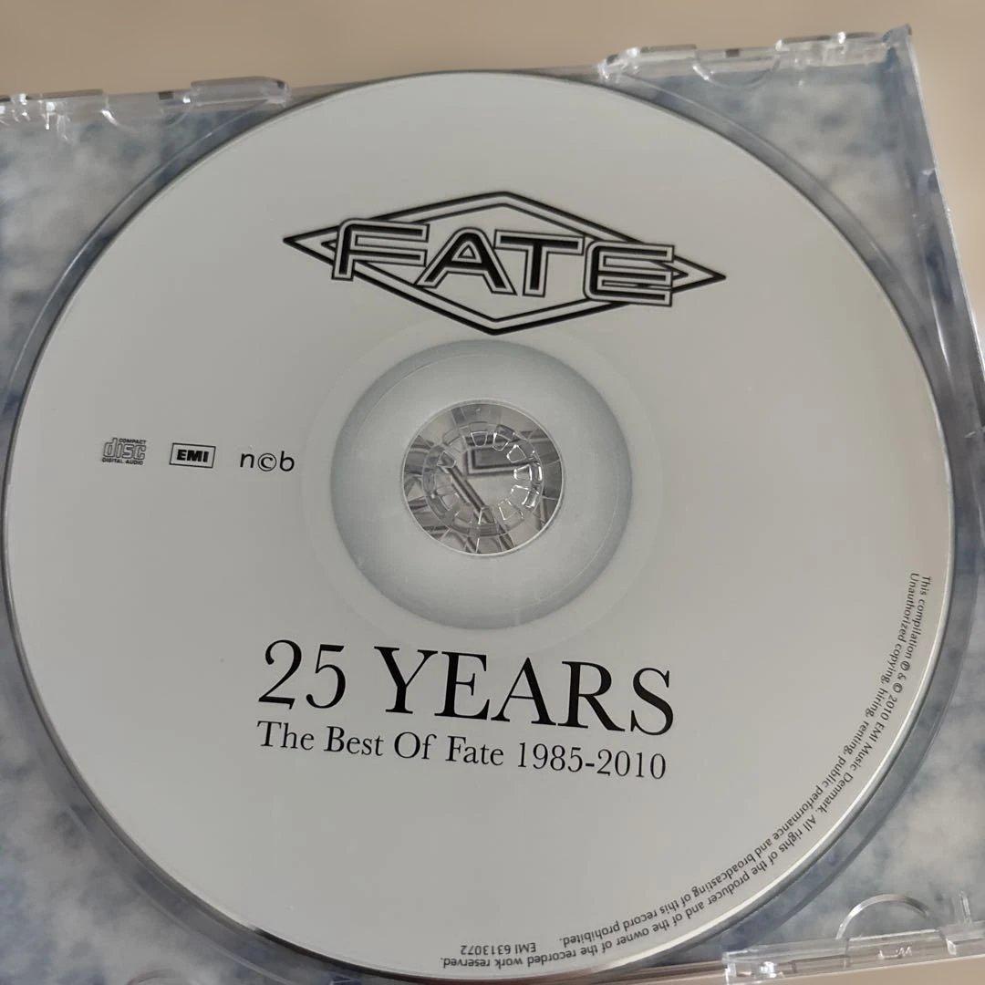 洋楽 Fate 25 YEARS The Best Of Fate 1985-2010