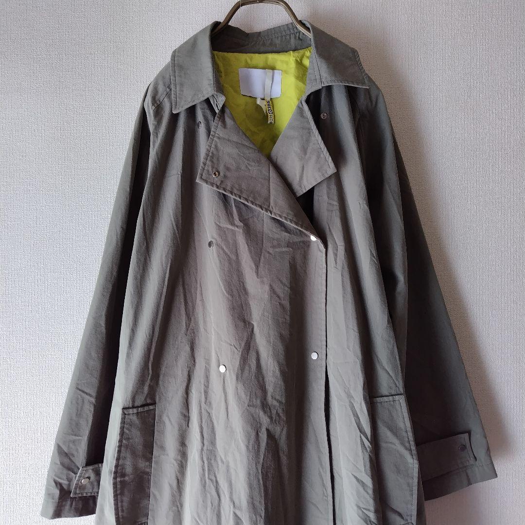 新品同様 TRANOI/トラノイ トレンチコート カーキ サイズ1 ロング