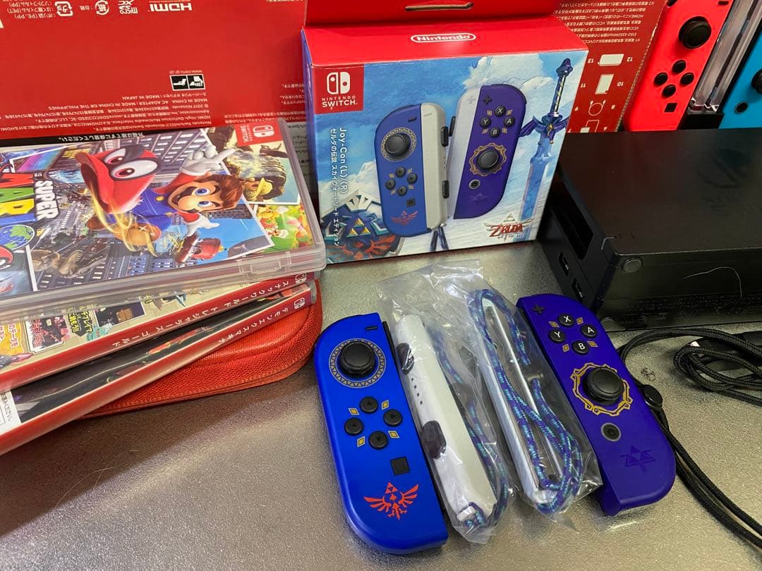ニンテンドー Switch 本体 マリオ オデッセイ Joy-con ソフト