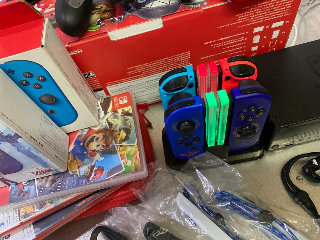 ニンテンドー Switch 本体 マリオ オデッセイ Joy-con ソフト