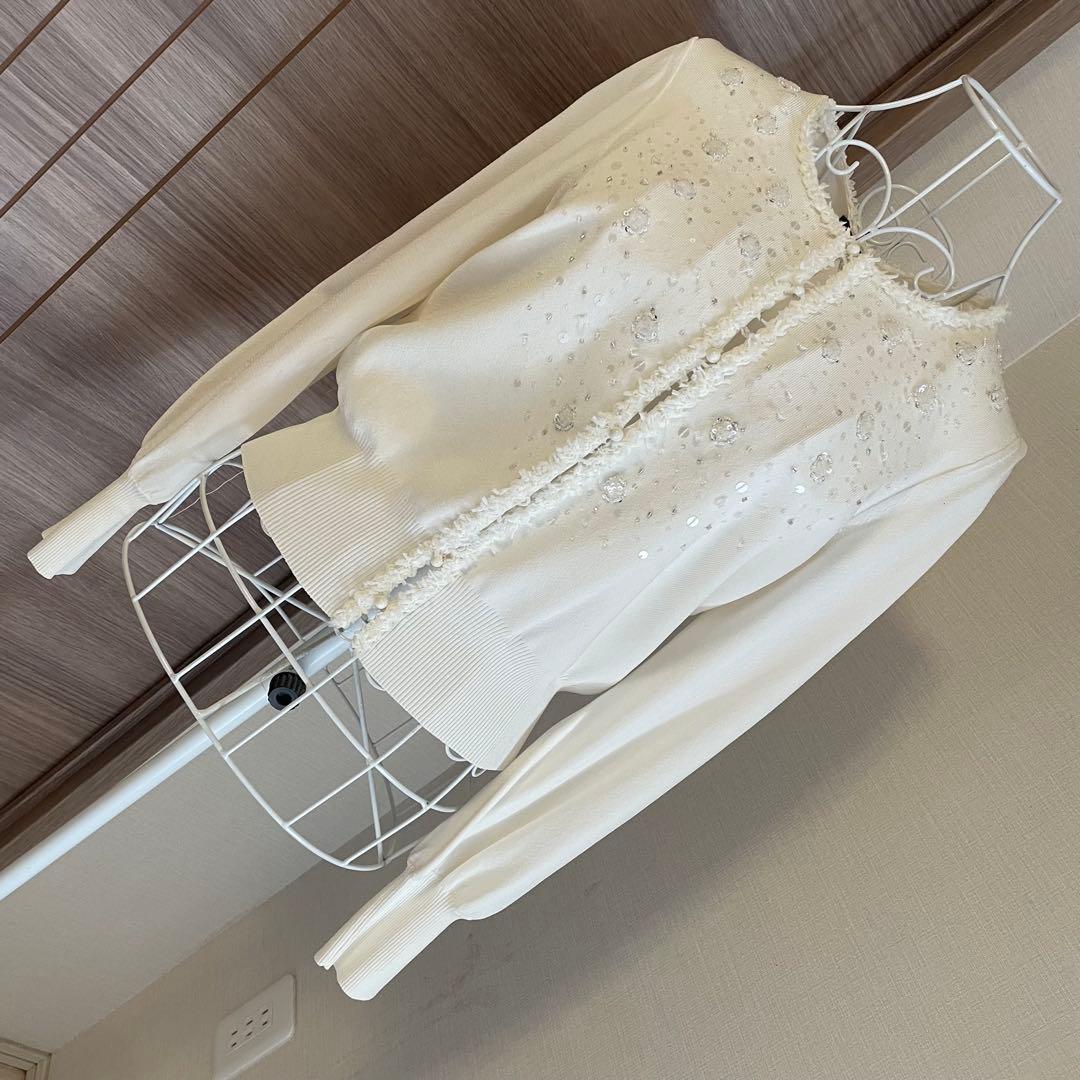美品☆TOBECHIC☆カーディガン☆3☆卒業式☆入学式