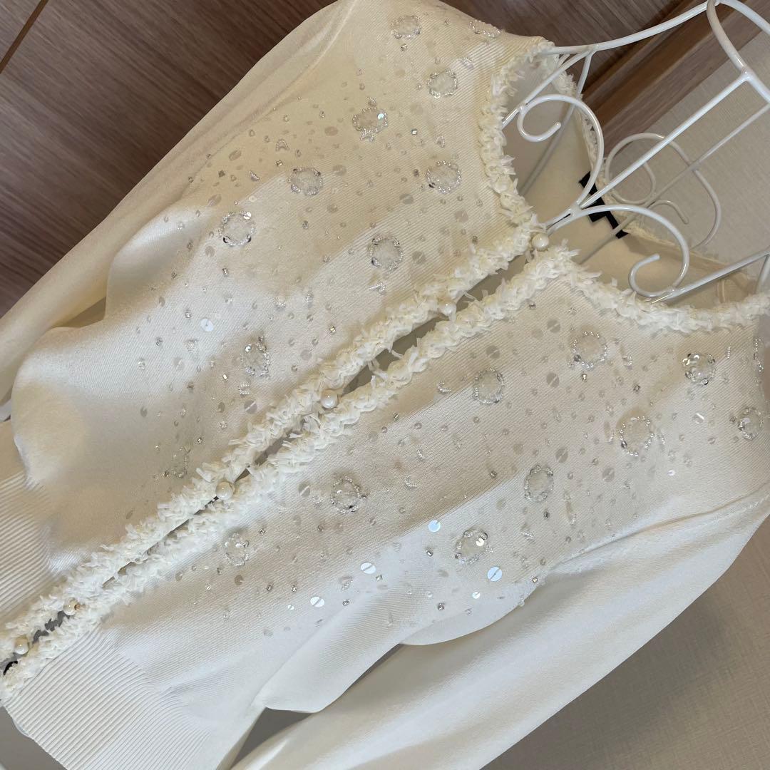 美品☆TOBECHIC☆カーディガン☆3☆卒業式☆入学式