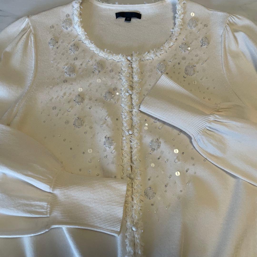 美品☆TOBECHIC☆カーディガン☆3☆卒業式☆入学式