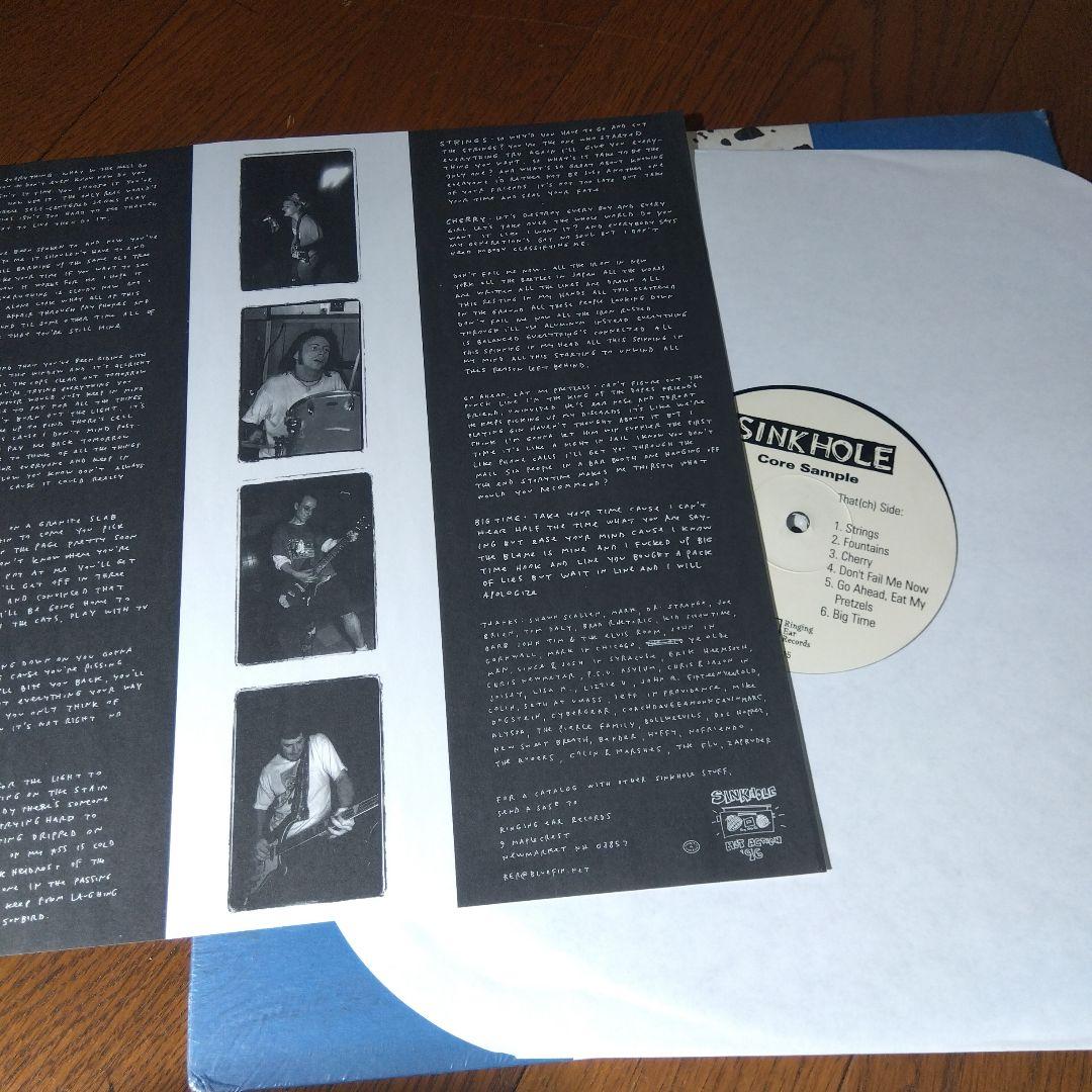 【LP】SINKHOLE / CORE SAMPLE