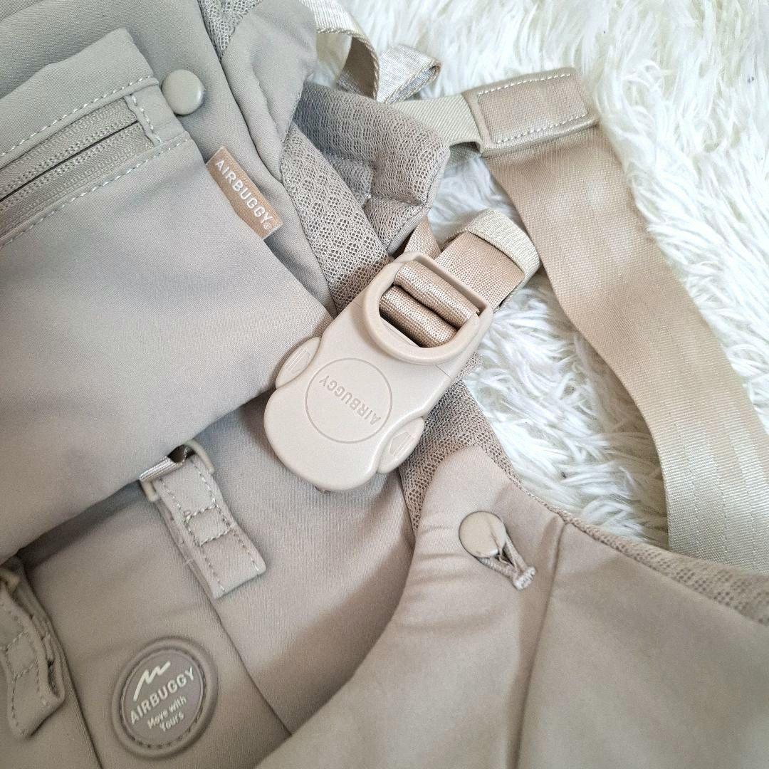 【未使用級美品】AIRBUGGY BABY CARRIER BASIC PLUS