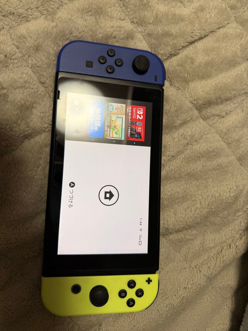Nintendo Switch 本体　純正のコンセント付き