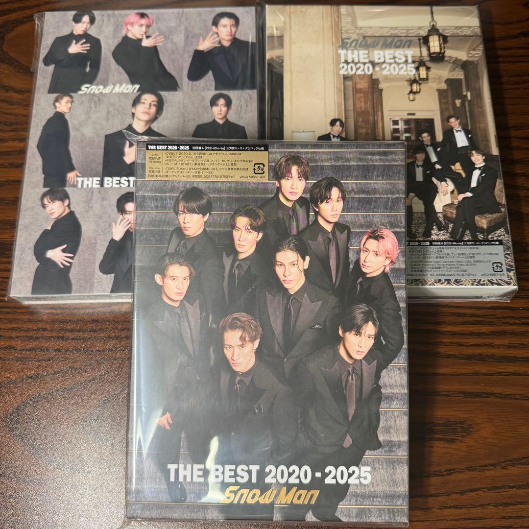 【未開封品】 Man THE BEST 2020-2025【3形態】