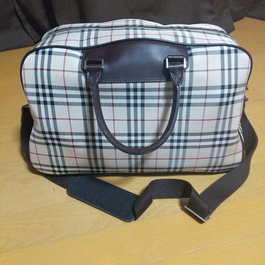 バーバリーボストンバッグ、超美品