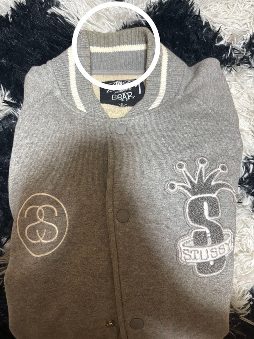 stussy スタジャン　ジャケット ブルゾン