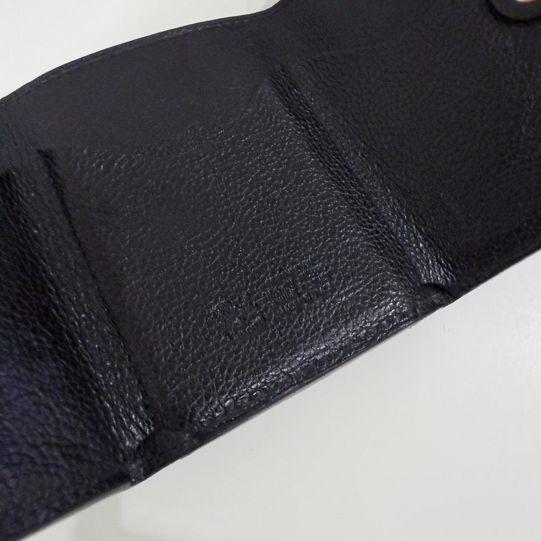 【値下】【美品】IL BISONTE イルビゾンテ トリフォルドウォレット