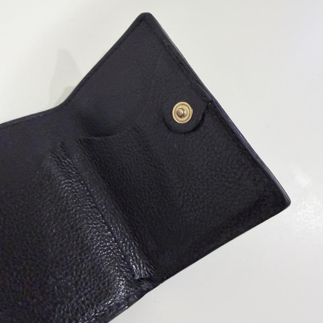 【値下】【美品】IL BISONTE イルビゾンテ トリフォルドウォレット