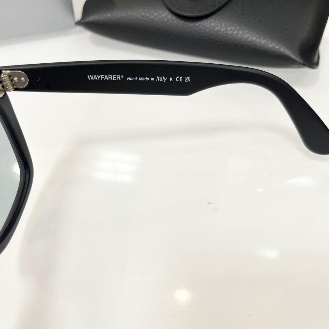 横浜即発送RayBanWAYFARER マットブラック/ライトグレイ木村拓哉さん