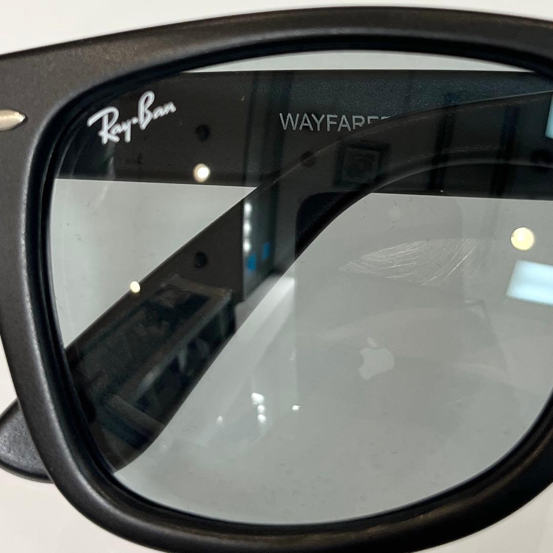 横浜即発送RayBanWAYFARER マットブラック/ライトグレイ木村拓哉さん