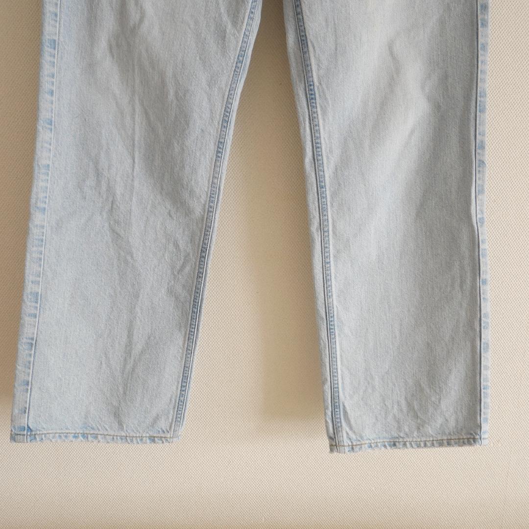 upper heights ストレートデニム サイズ25 IENA別注　ダメージ