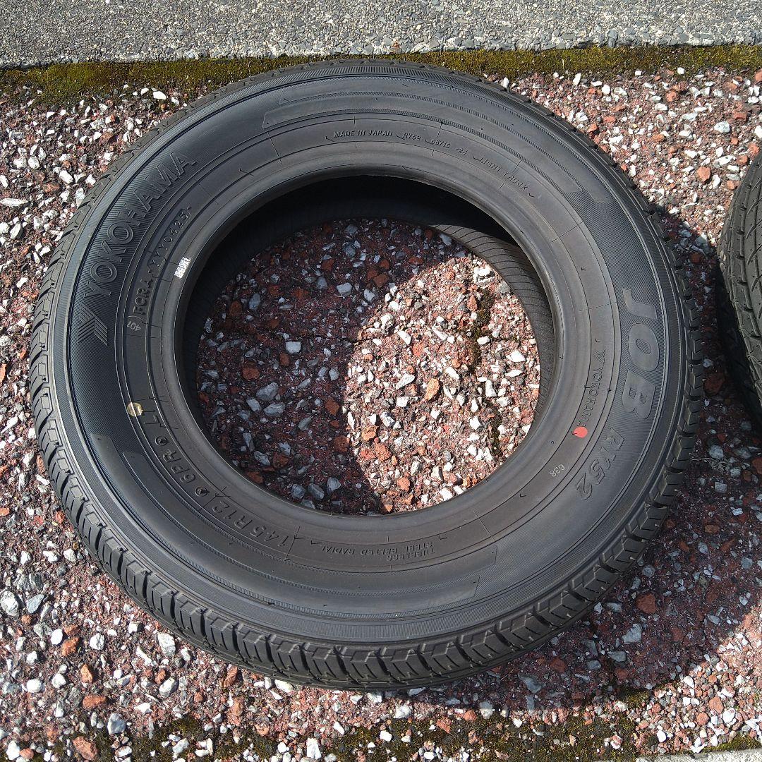⭕新品未使用❗ヨコハマ 上級エコ❗サマータイヤ❗ 145R12 6PR⭕25年製