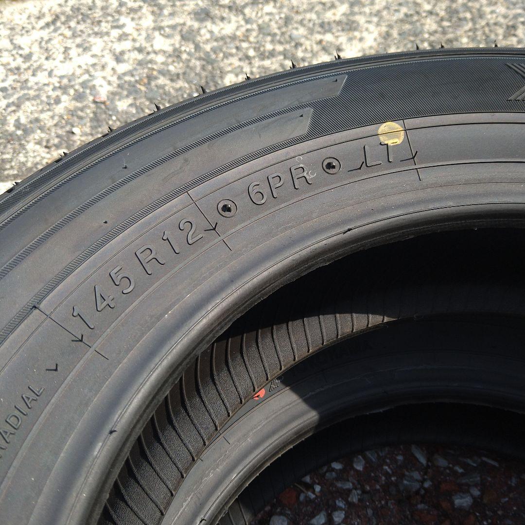 ⭕新品未使用❗ヨコハマ 上級エコ❗サマータイヤ❗ 145R12 6PR⭕25年製