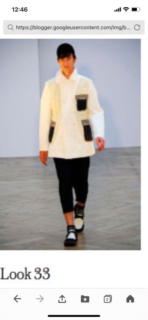 comme des garçons HOMME PLUS ランダムコラージュ期