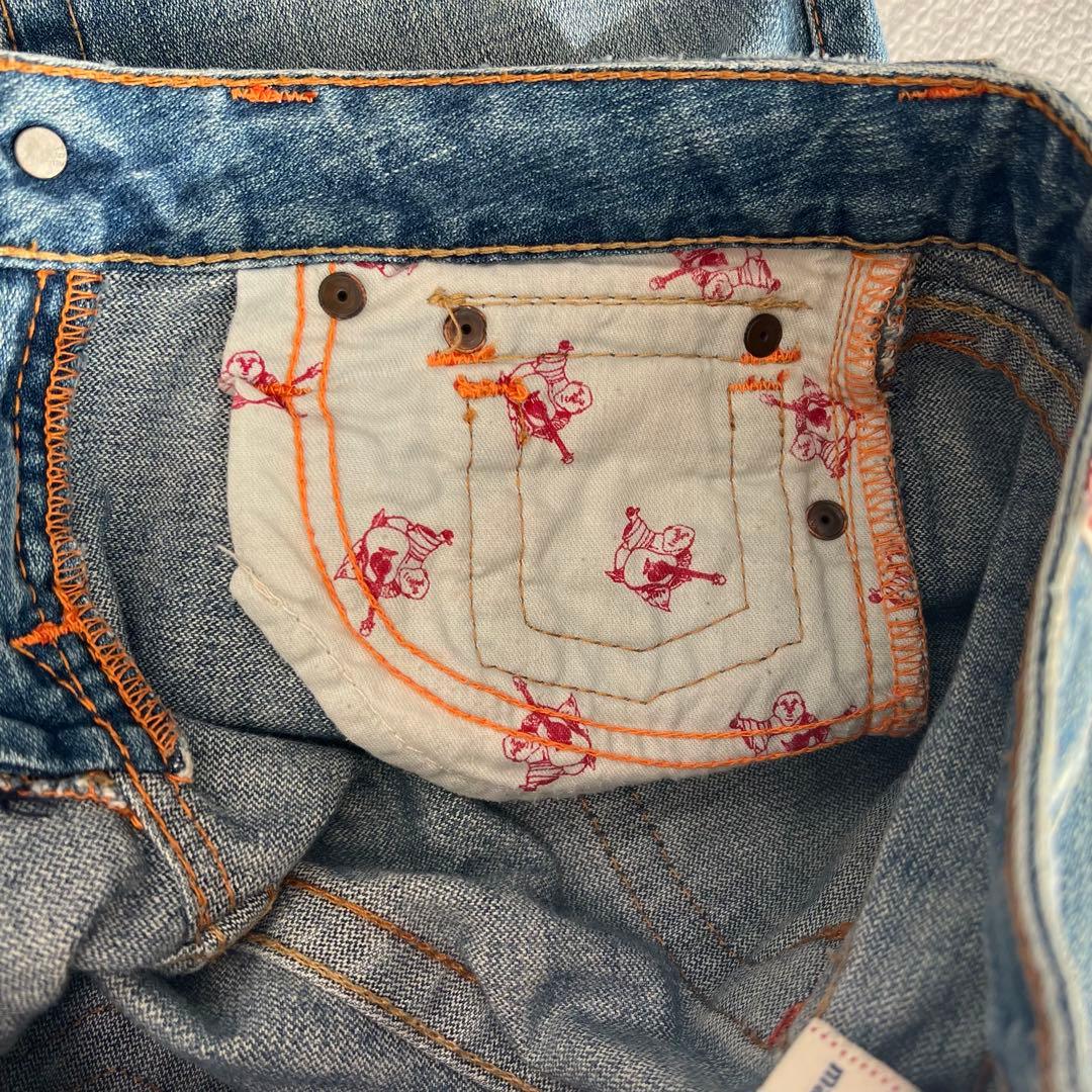 【希少】00s TRUE RELIGION JOEY BIG T y2k フレア