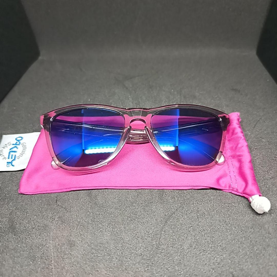 MADE IN USA オークリー　FrogSkins　クリアフレーム