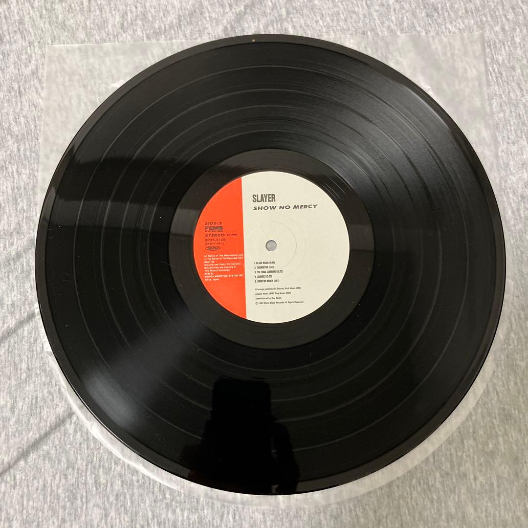 Slayer / Show No Mercy / LPレコード国内盤 帯付き