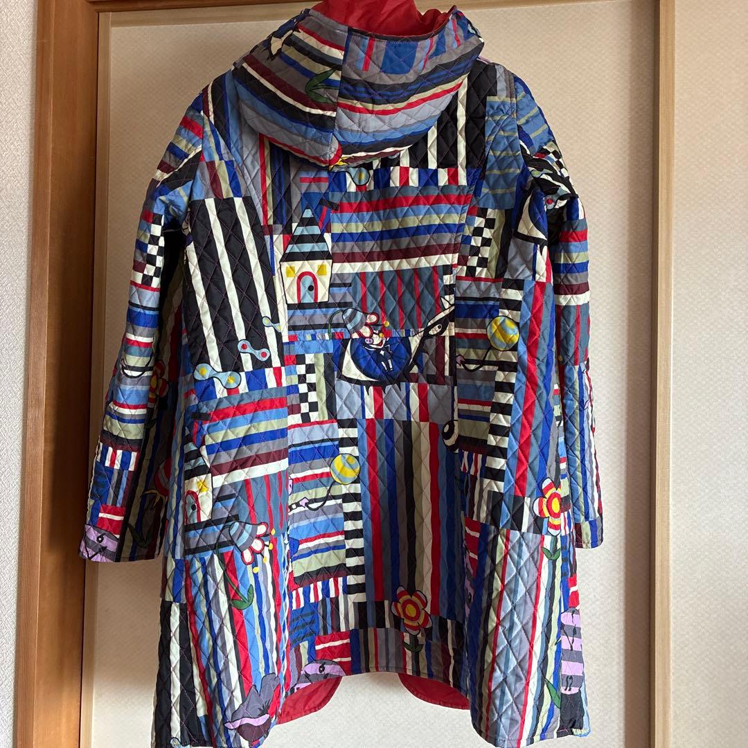 美品！3way！アルベロベロ　リバーシブル　スプリングコート　キルティングコート