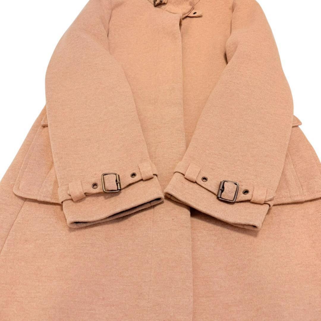 【美品】 BURBERRY LONDON ウール ステンカラーコート レディース