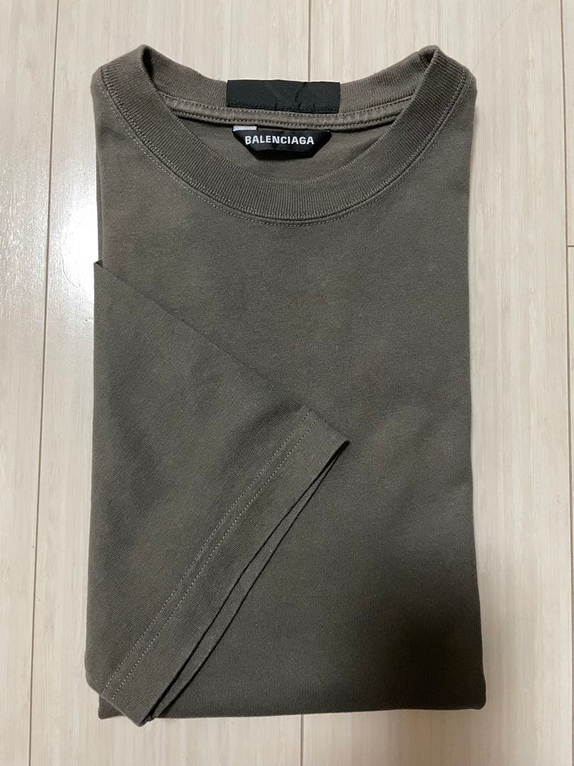 BALENCIAGA バックタブ Tシャツ size S