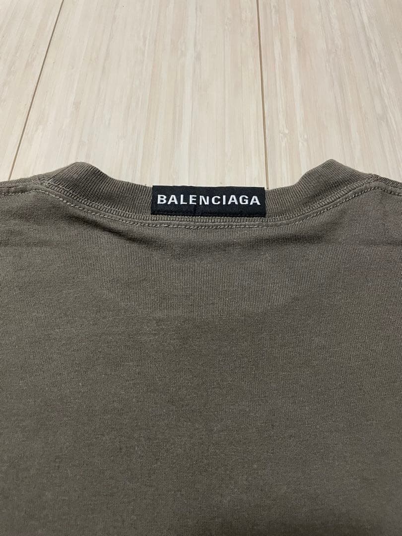 BALENCIAGA バックタブ Tシャツ size S