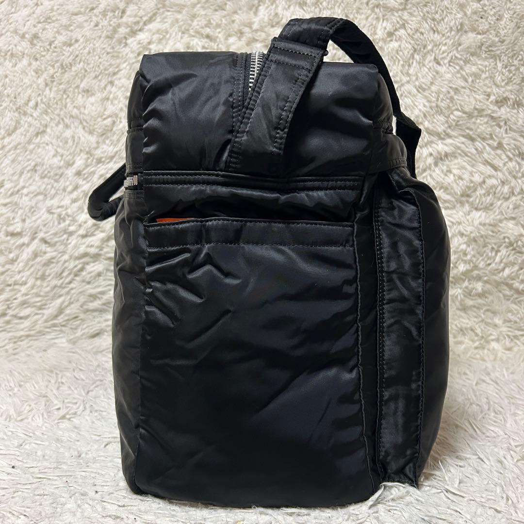 未使用級✨ ポーター タンカー ボストンバッグ 2way 黒 ブラック