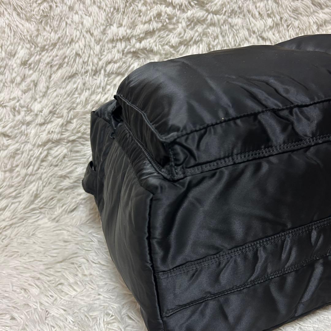 未使用級✨ ポーター タンカー ボストンバッグ 2way 黒 ブラック