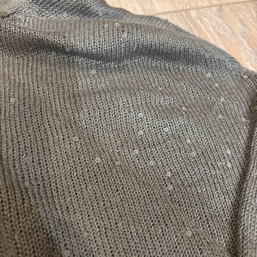 BRUNELLO CUCINELLI ブルネロクチネリ 麻 絹 カーディガンS