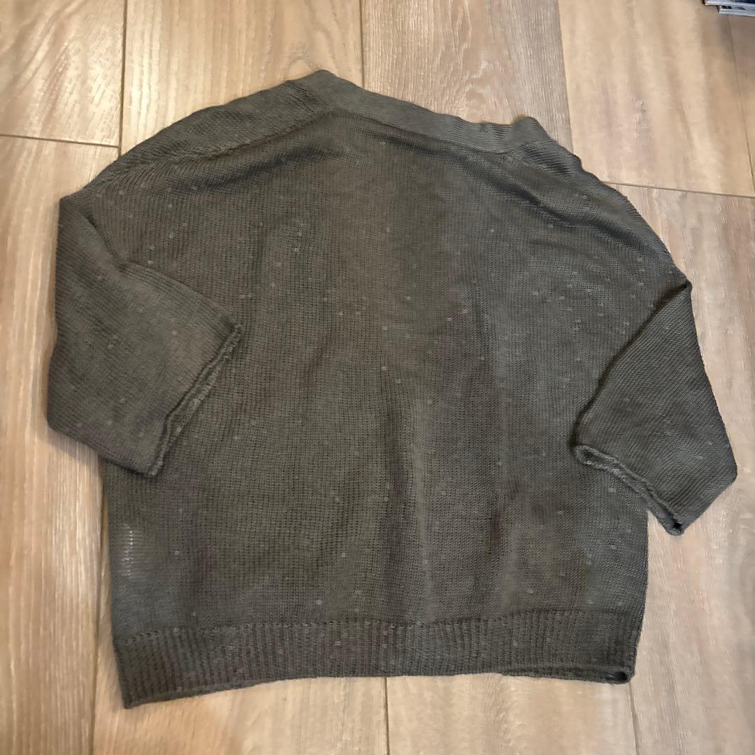 BRUNELLO CUCINELLI ブルネロクチネリ 麻 絹 カーディガンS