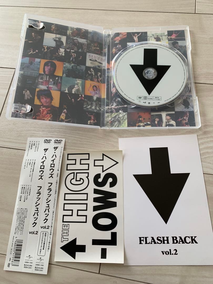 ザハイロウズ　DVD 3本セット　PV集　04-05ライブ盤