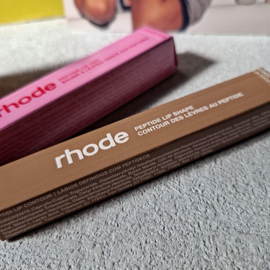 RHODE ブラッシュ　リップ　リップシェイプ 　3セット