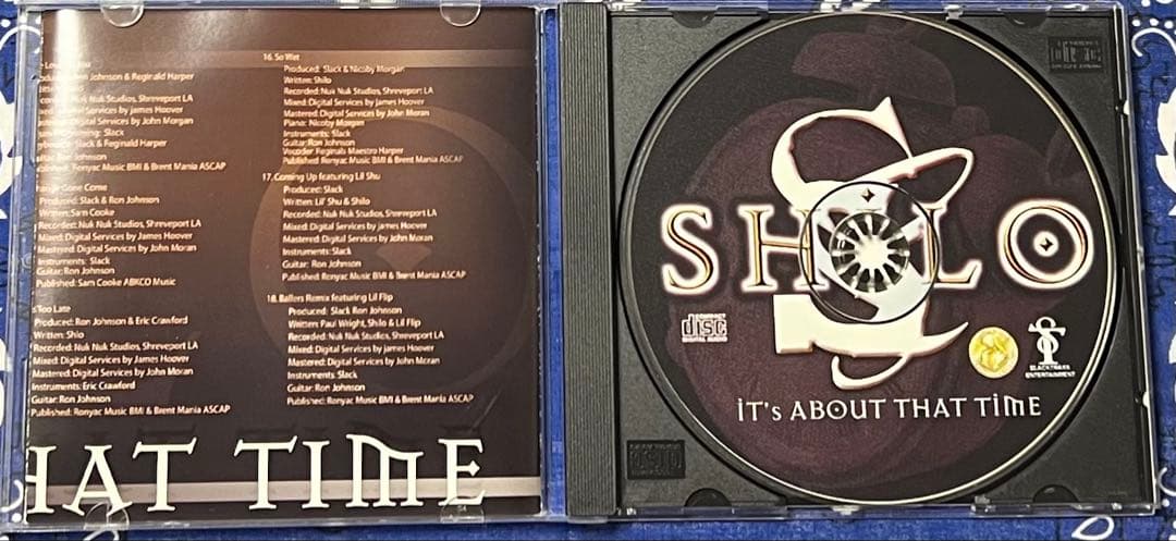 SHILO / IT'S ABOUT THAT TIME レア盤