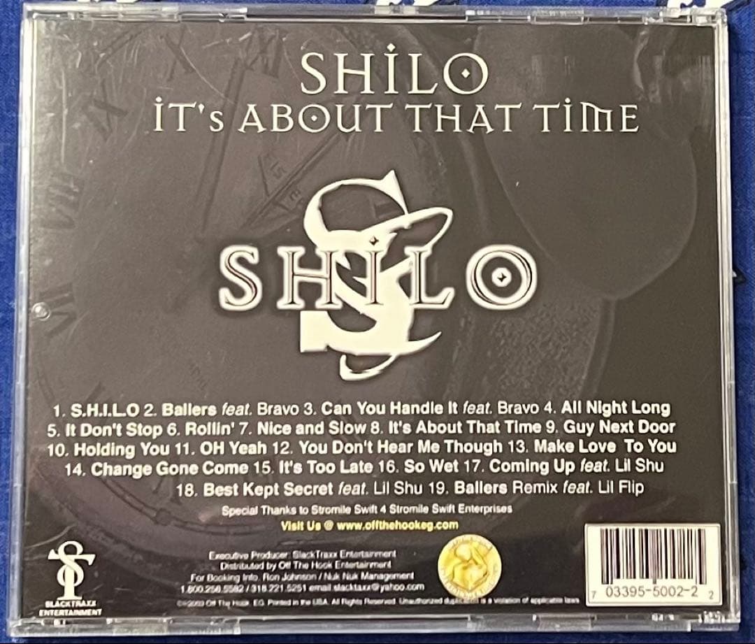 SHILO / IT'S ABOUT THAT TIME レア盤