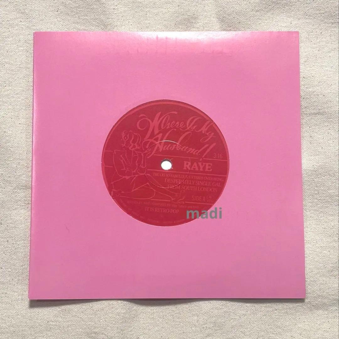 Raye WHERE IS MY HUSBAND! 7\" レコード 新品
