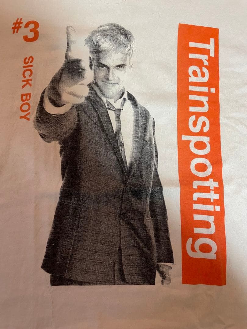 トレインスポッティング　Trainspotting Tシャツ希少なシックボーイ