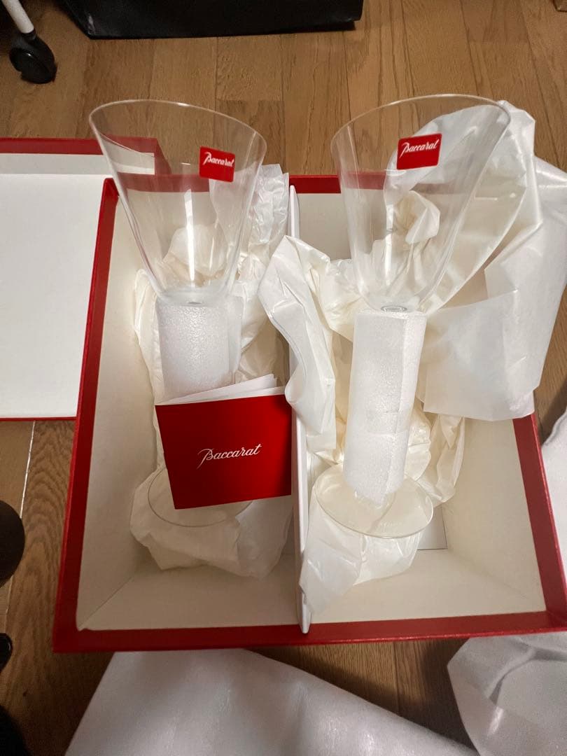 Baccarat クリアグラス 2個セット