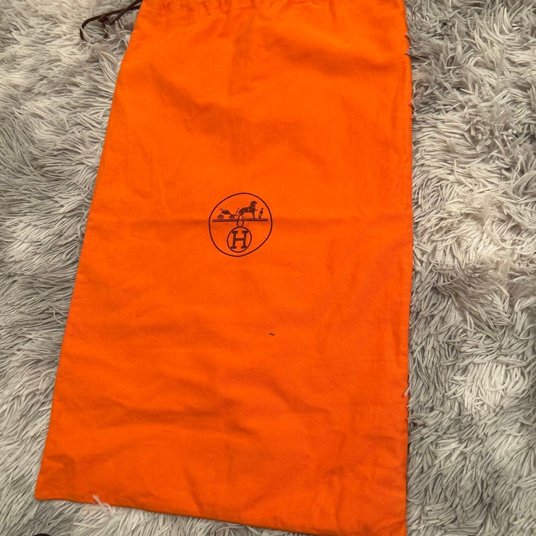 値下げ！！HERMES ブラック ロングブーツ 36.5 23.5センチ　難あり
