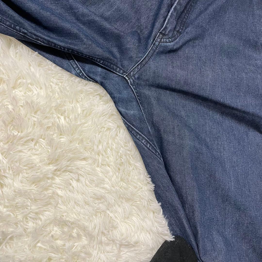ザノースフェイス パープルレーベル デニムフィールドパンツ　ワイドパンツ