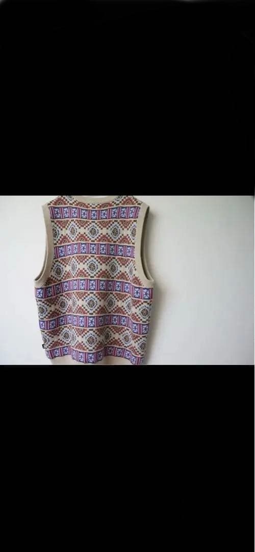 トップス stussy Giza sweater vest L