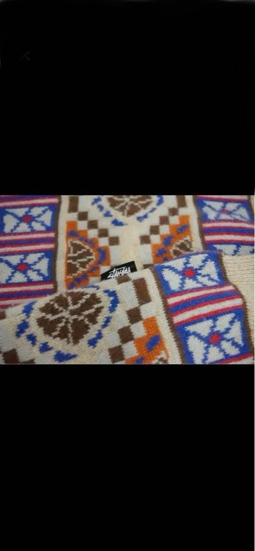トップス stussy Giza sweater vest L