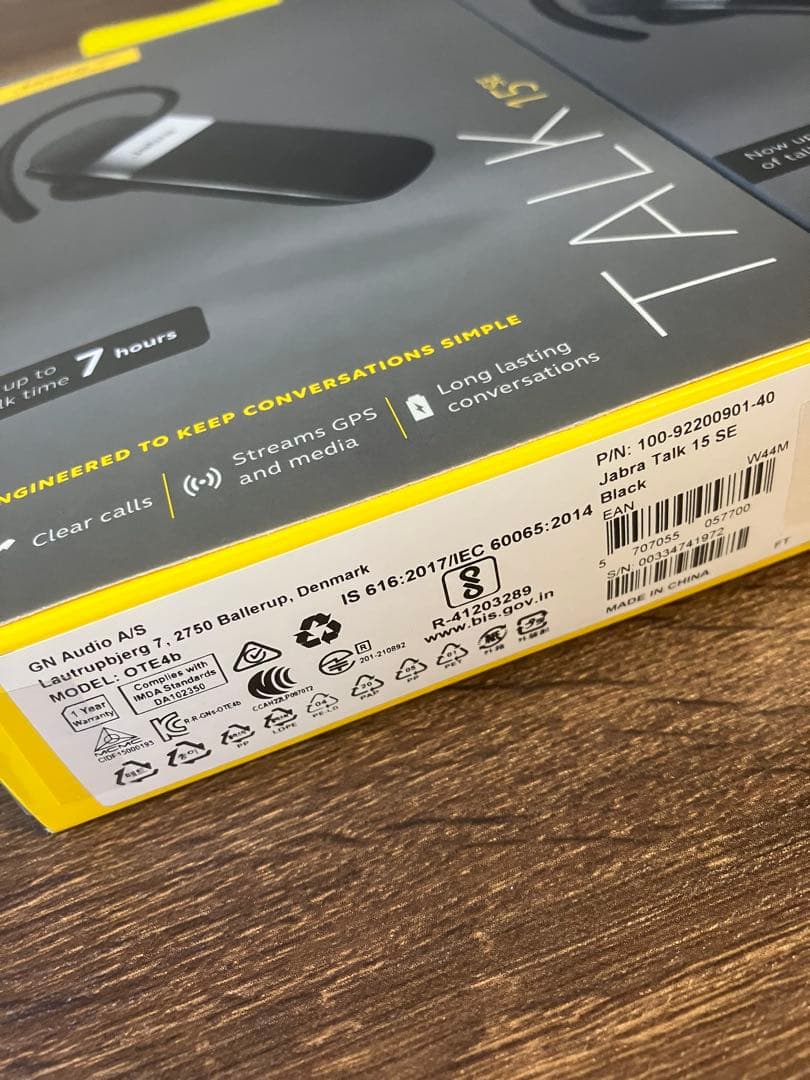 新品未開封　Jabra Talk 15 SE ワイヤレスイヤホン 2個セット