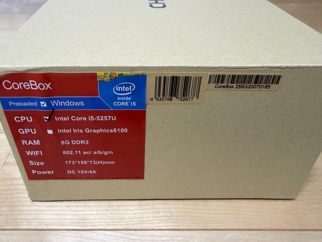 CHUWI CoreBox ミニPC New Windows 11 ミニパソコン