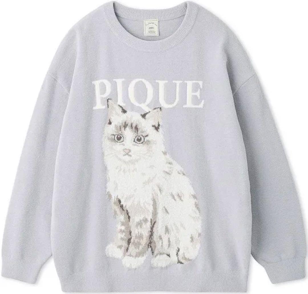 gelato piqué CAT ジャガードオーバー Blue セット