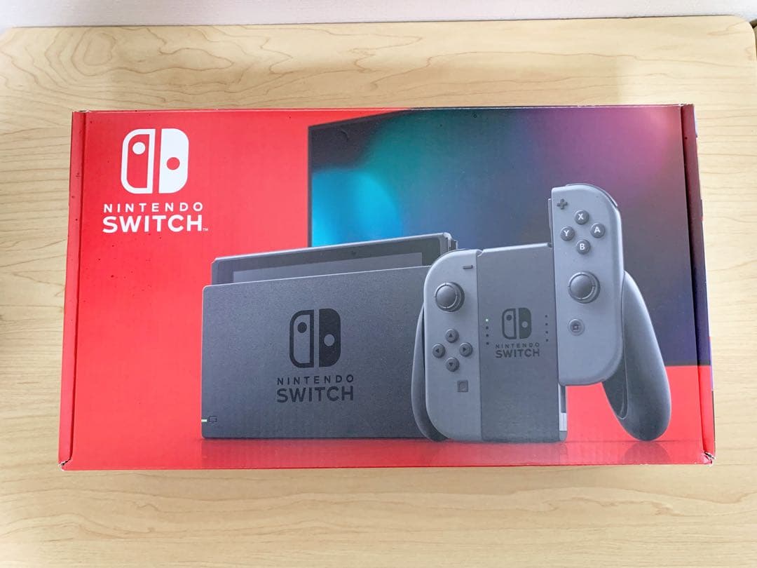 Nintendo Switch グレー 本体+Switchケース