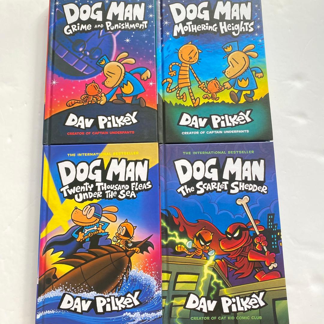 Dog Man 12冊【新品】英語まんが 多読 洋書　海外版コミック