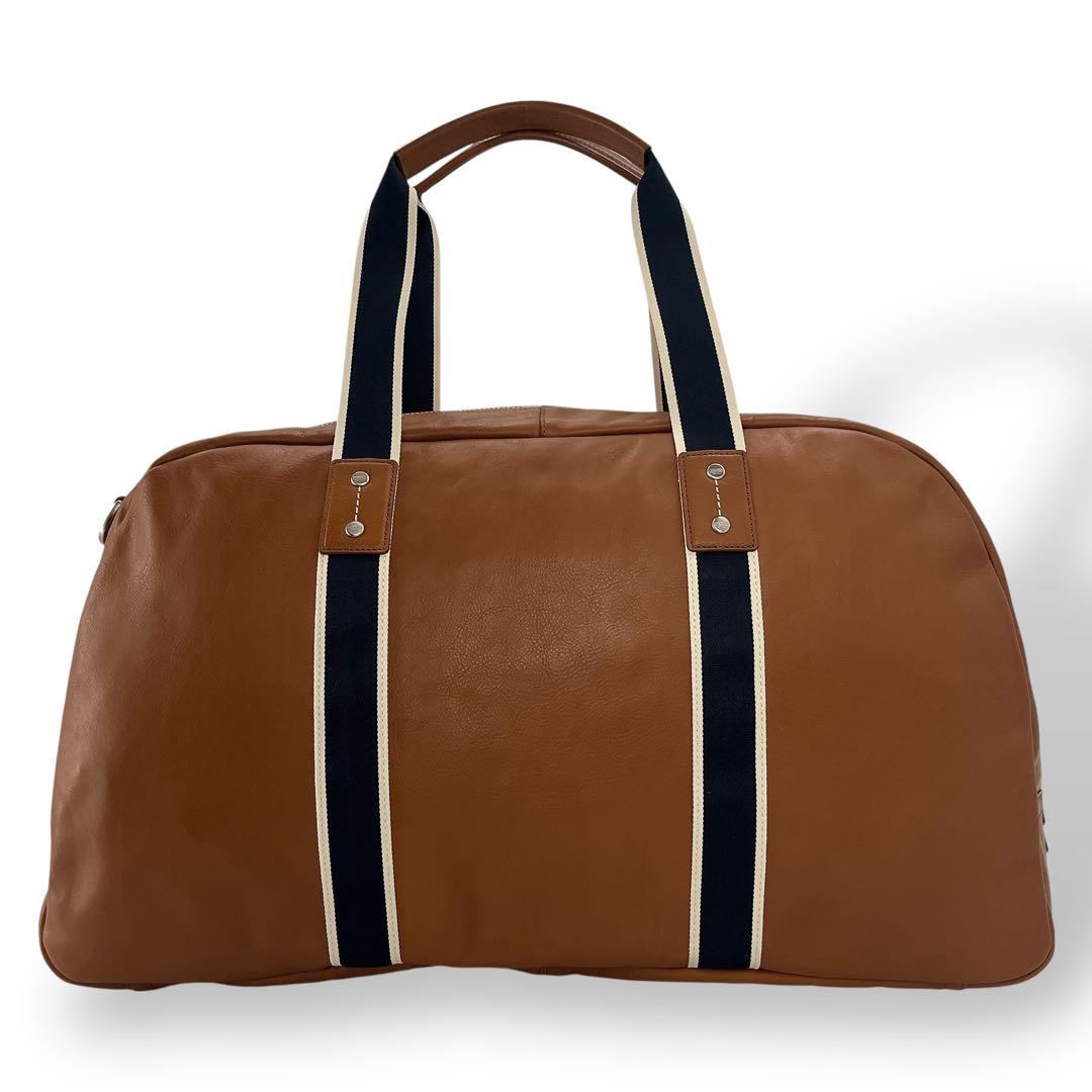 コーチ　2way ボストンバッグ　ヘリテージ　ダッフル　型押しロゴ　レザー