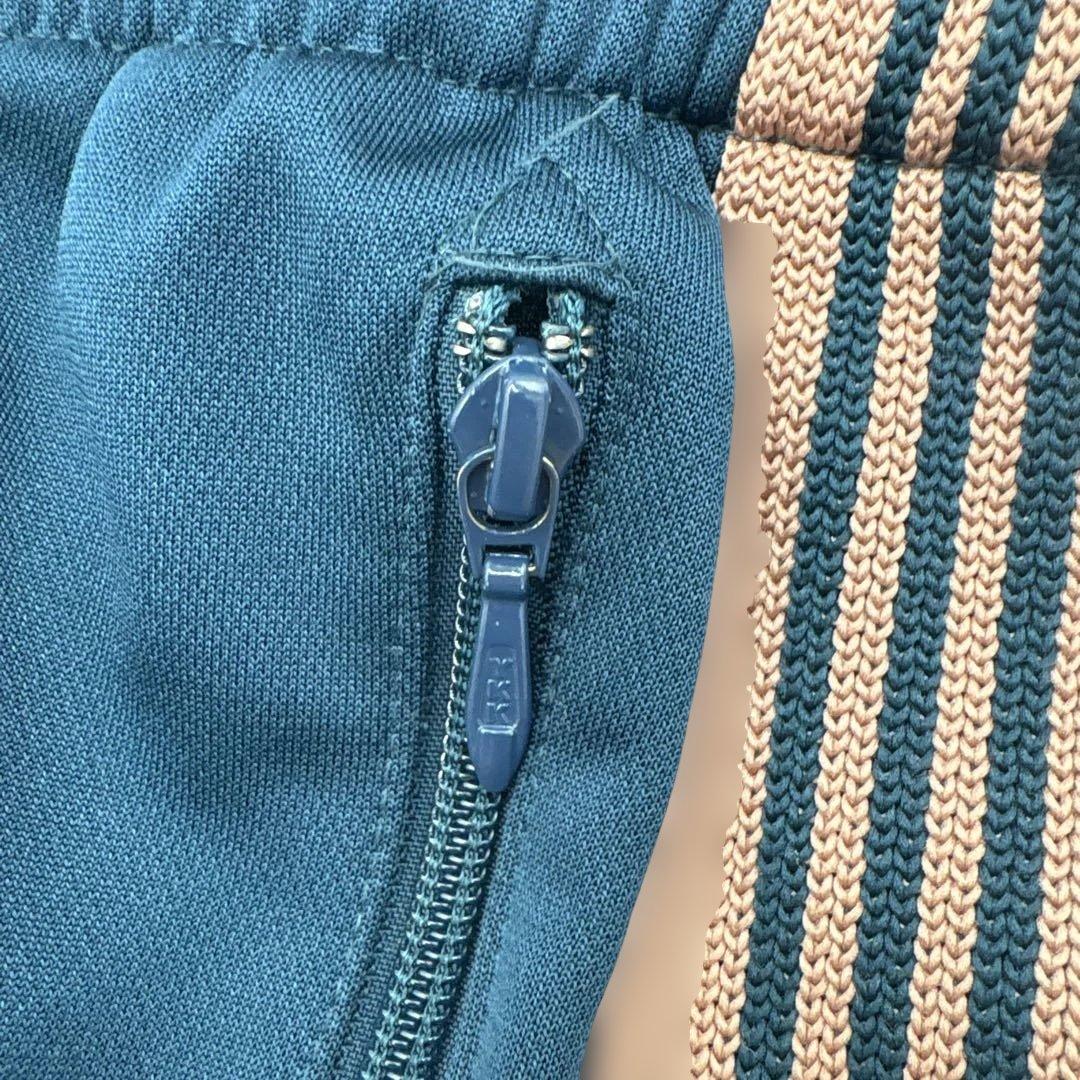 NEEDLES ニードルズ トラックパンツ ナロータイプ ティールグリーン